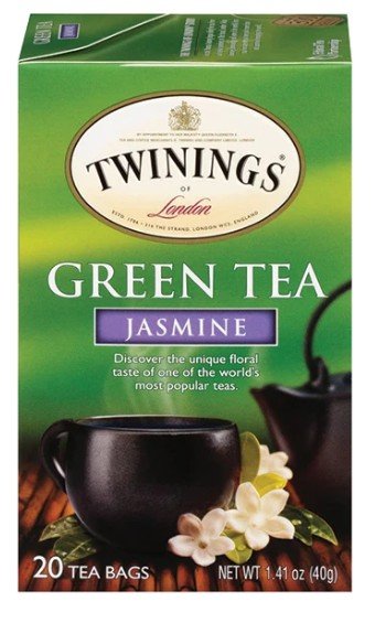 Twinings Teas Jasmine/Green Tea 20 Bag