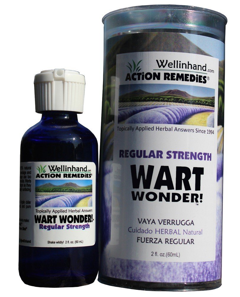 Wellinhand Action Remedies Wart Wonder 2 oz Liquid