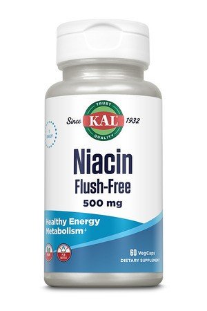 Kal Flush-Free Niacin 500mg 60 Capsule