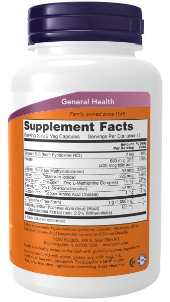 Now Foods Thyroid Energy 90 VegCap