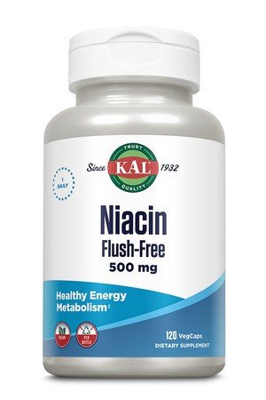 Kal Flush-Free Niacin 500mg 120 Capsule