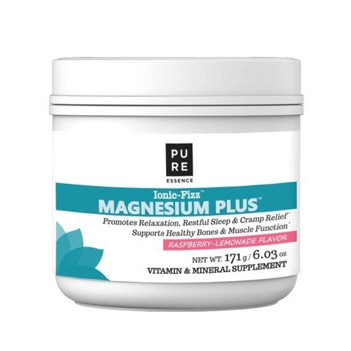 Pure Essence Labs Ionic Fizz Magnesium Plus - Raspberry Lemonade 171 g (6.03oz) Powder