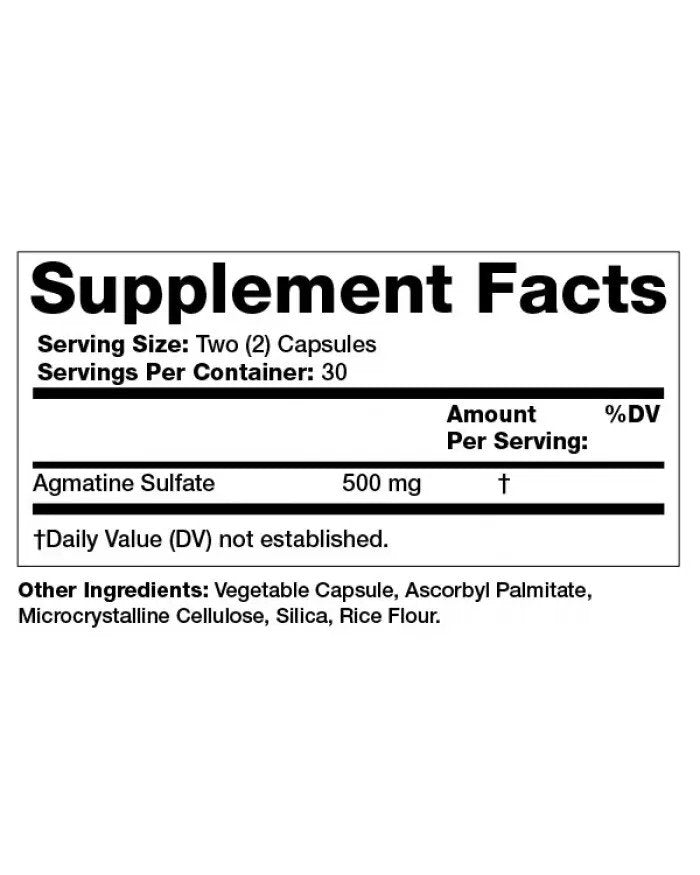 Olympian Labs Agmatine 500mg 60 Capsule