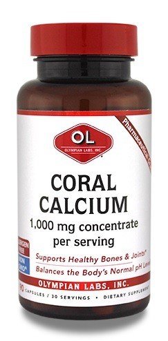 Olympian Labs Coral Calcium 1000mg per Serving 90 Capsule