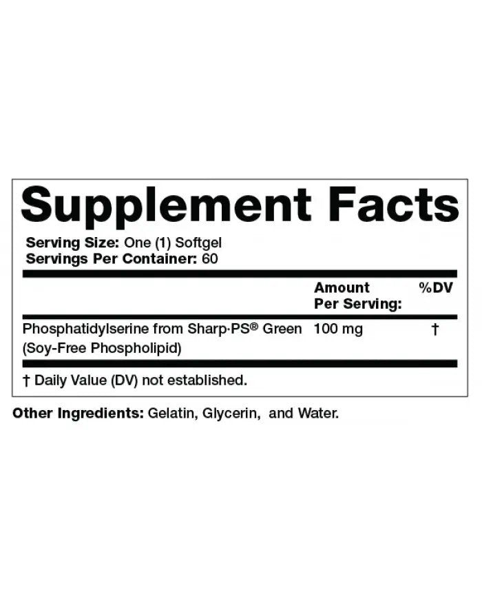 Olympian Labs Phosphatidylserine 60 Softgel