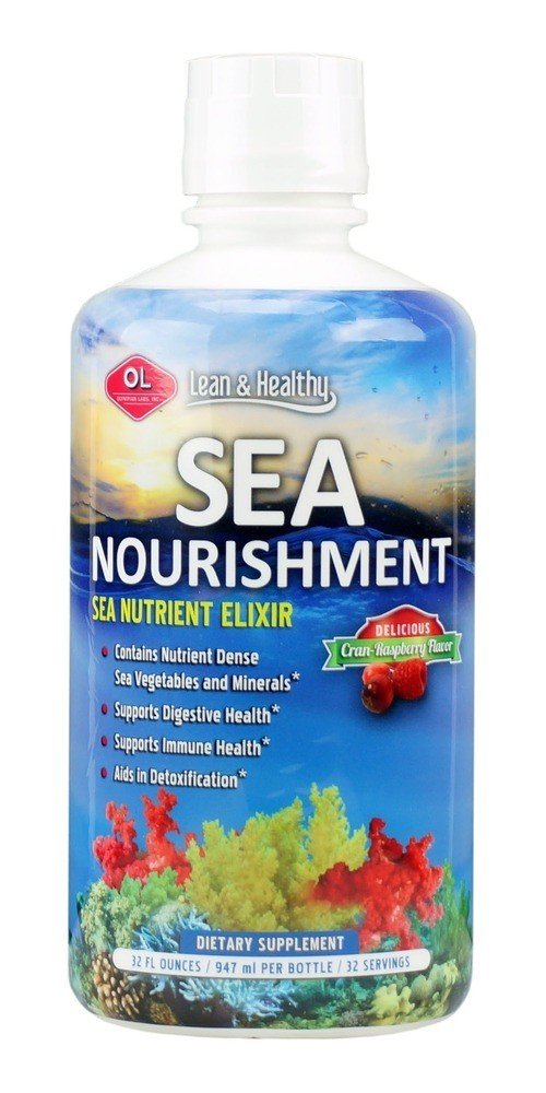 Olympian Labs Sea Nourishment Liquid Vitamin Supplement 32 oz Liquid