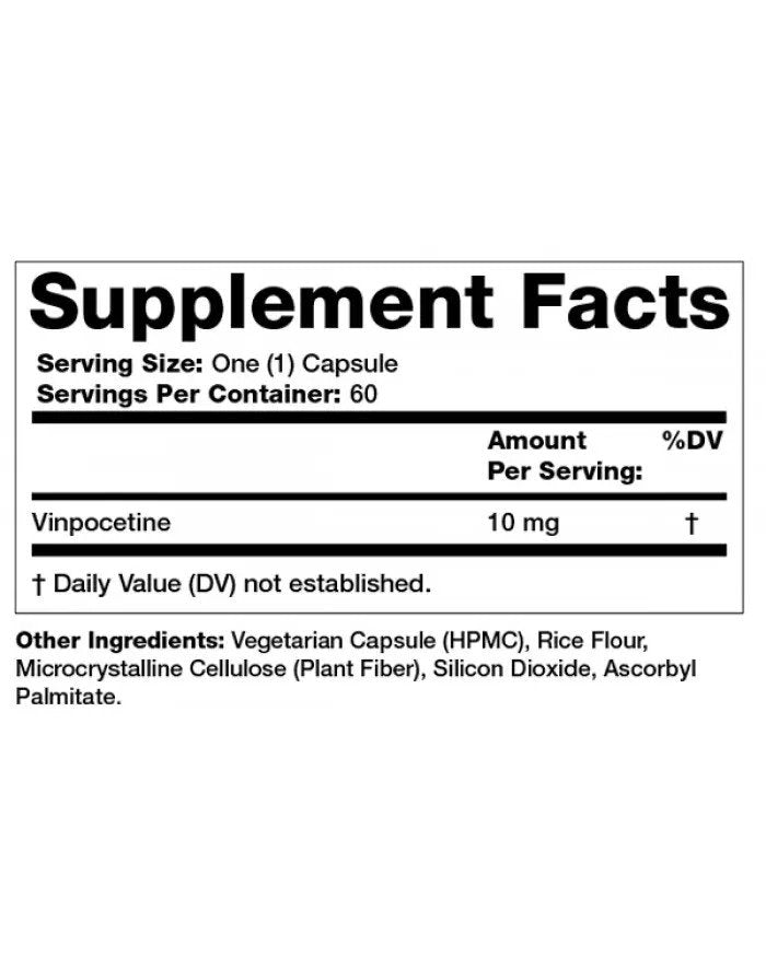 Olympian Labs Vinpocetine 10mg 60 Capsule