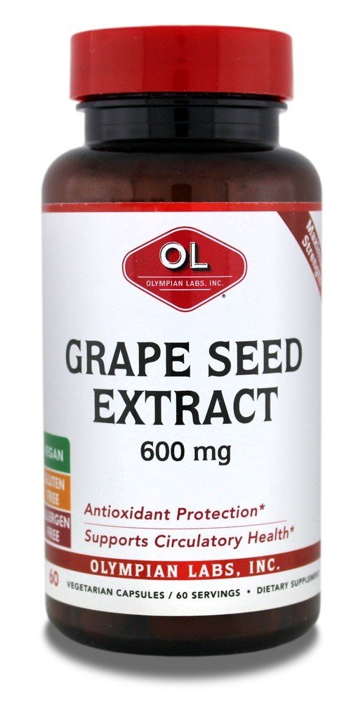 Olympian Labs Grape Seed 600 mg 60 Capsule