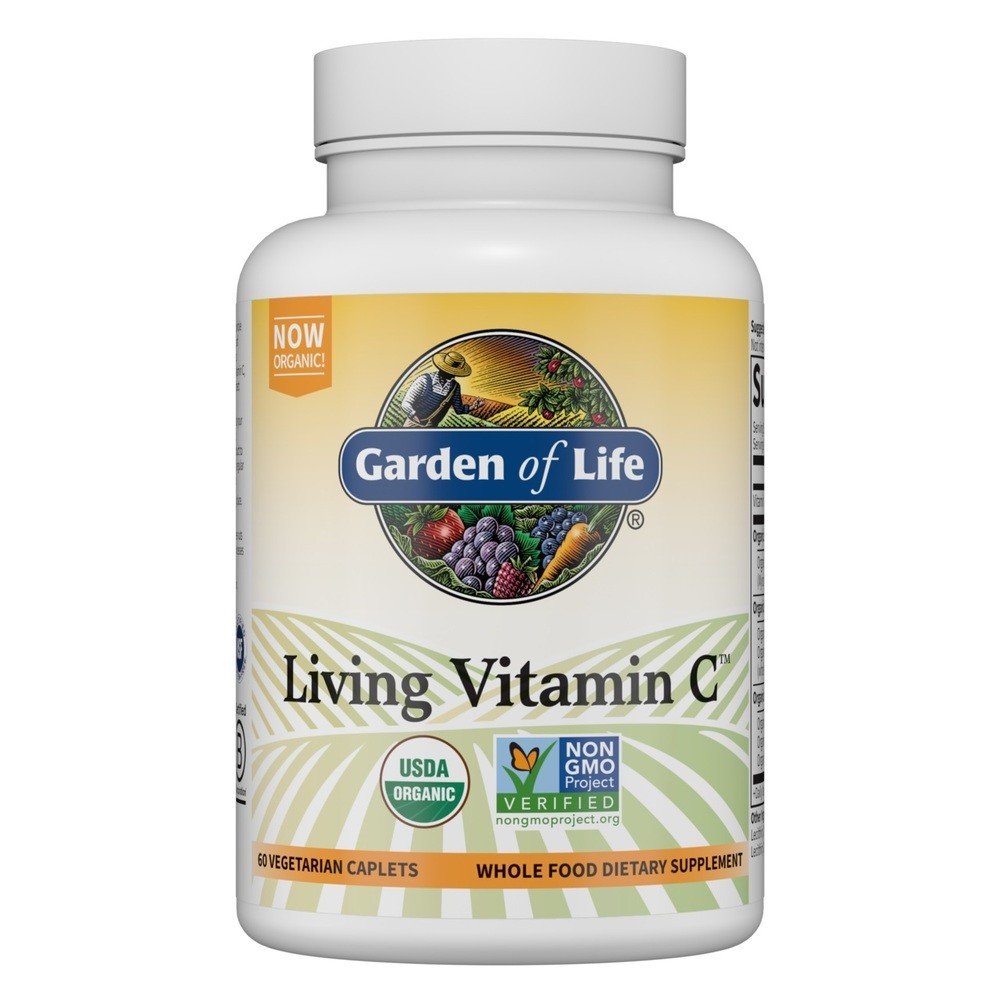 Garden of Life Living Multi Vitamin C 60 Caplet