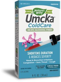 Nature&#39;s Way Umcka ColdCare Alcohol-Free Drops 1 oz Liquid