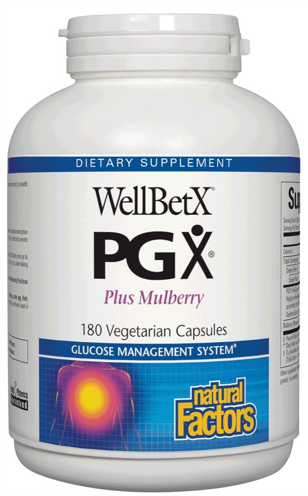 Natural Factors WellBetX PGX 180 Capsule