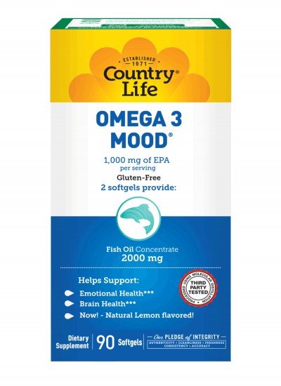 Country Life Omega 3 Mood 90 Softgel