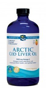 Nordic Naturals Arctic Cod Liver Oil - Orange 16 oz Liquid