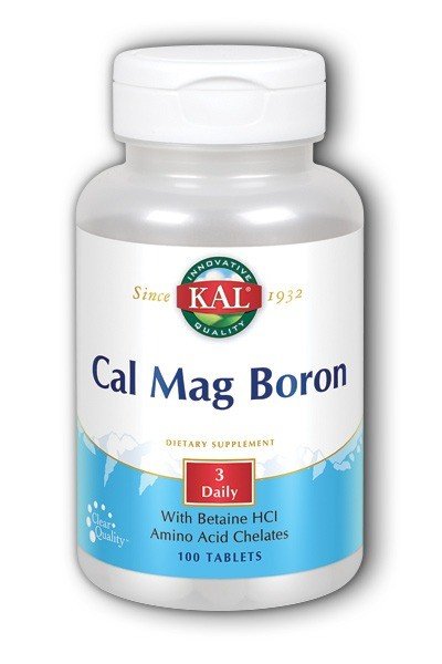 Kal Calcium/Magnesium/Boron 100 Tablet