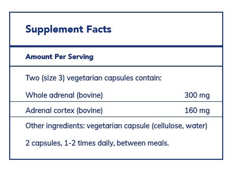 Pure Encapsulations Adrenal 60 Vegcap