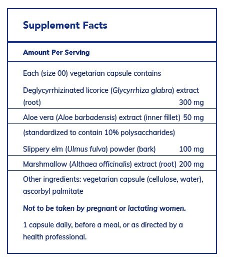 Pure Encapsulations DGL Plus 60 Vegcap