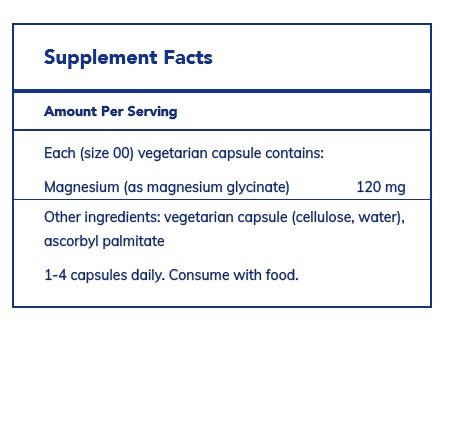 Pure Encapsulations Magnesium Glycinate 90 Vegcap