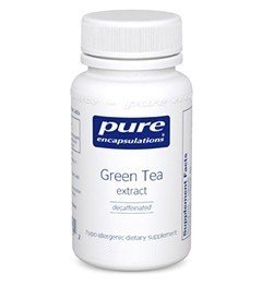 Pure Encapsulations Green Tea Extract (Decaffeinated) 120 Vegcap