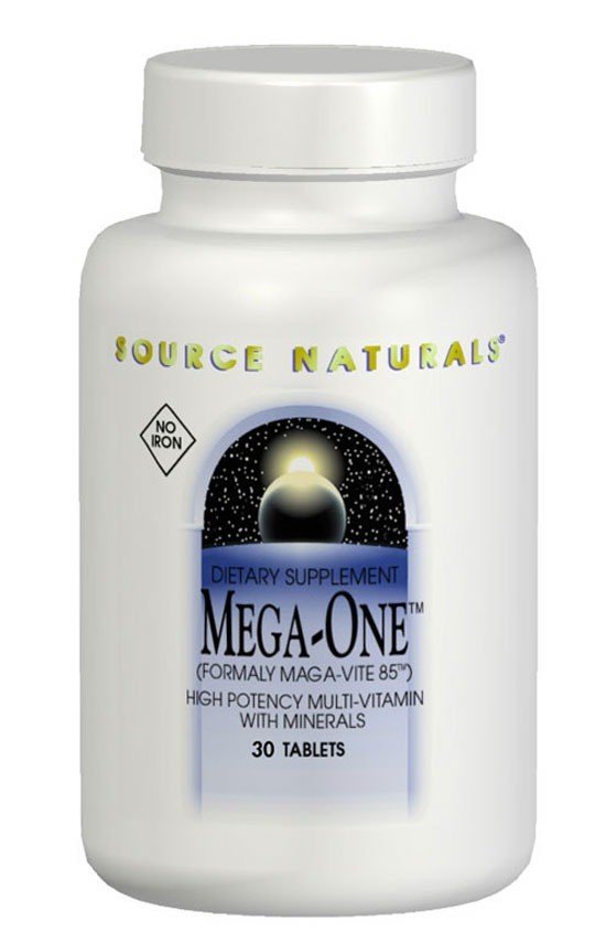 Source Naturals, Inc. Mega-One No Iron 30 Tablet