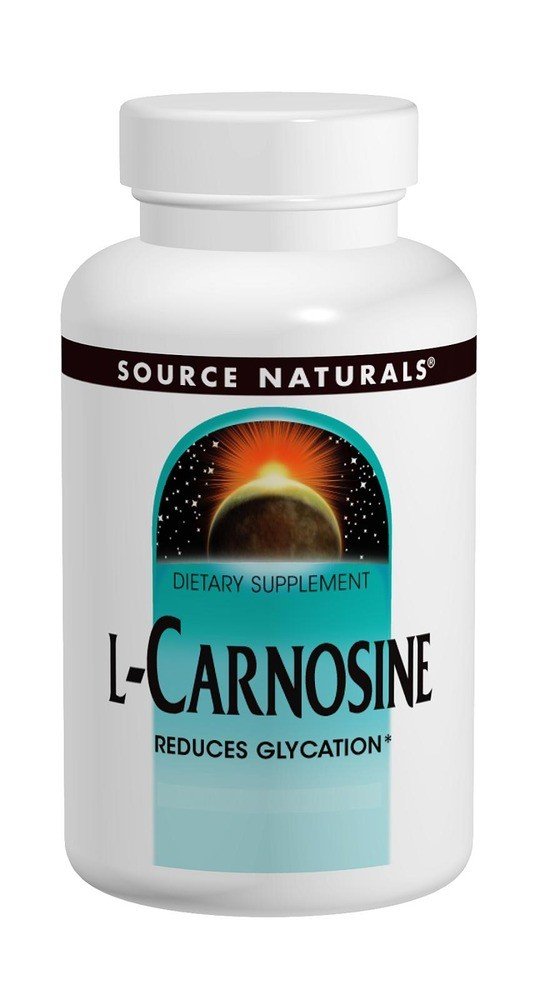 Source Naturals, Inc. L-Carnosine 500 mg 30 Tablet