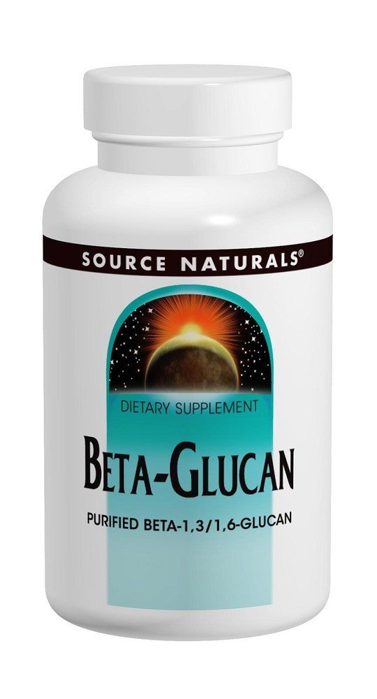 Source Naturals, Inc. Beta Glucan 1,3/1,6 100 mg 30 Capsule