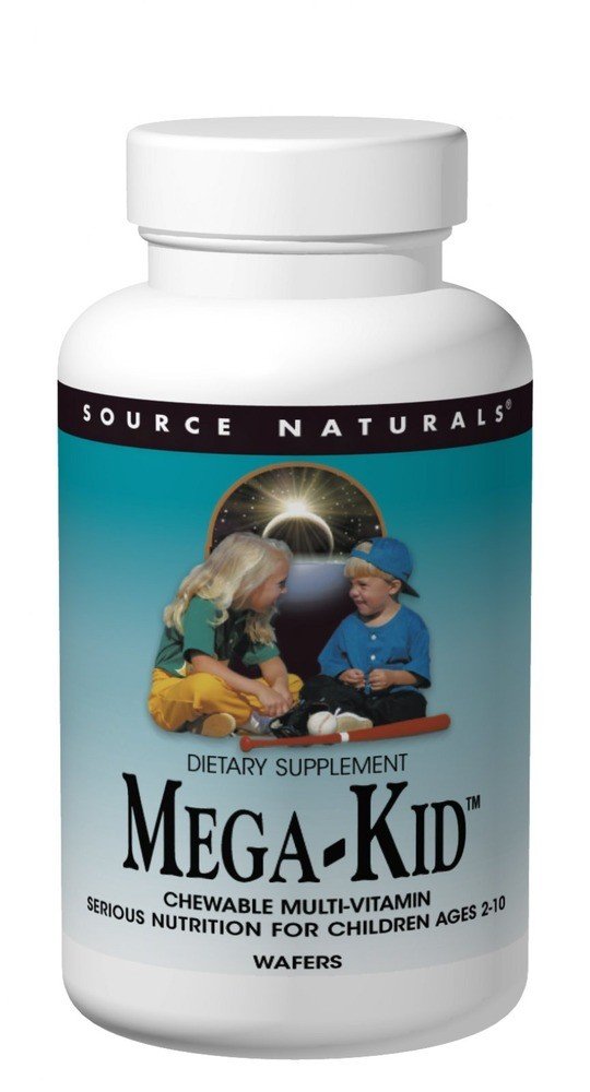 Source Naturals, Inc. MegaKid Children's Chewable Wafer 120 Chewable