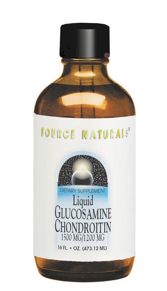 Source Naturals, Inc. Glucosamine Chondroitin Liquid 1500/1200 mg 16 oz Liquid