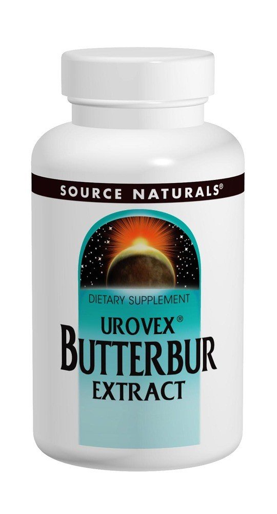 Source Naturals, Inc. Butterbur Extract (Urovex) 60 Softgel