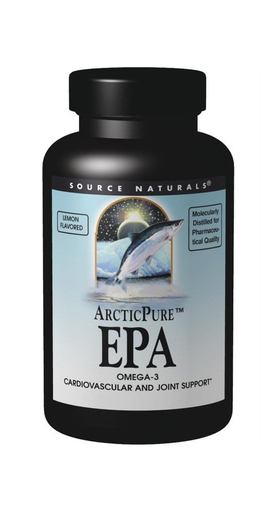 Source Naturals, Inc. ArcticPure EPA 500 mg Lemon 120 Softgel