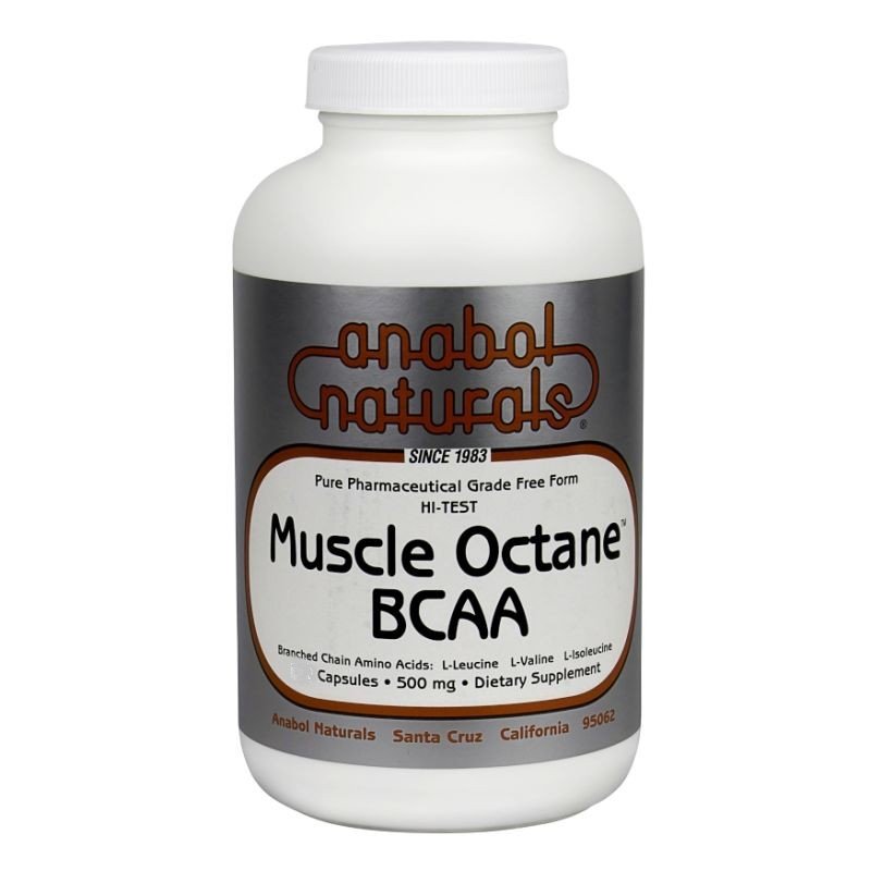 Anabol Naturals Hi-Test Muscle Octane BCAA's 60 Capsule