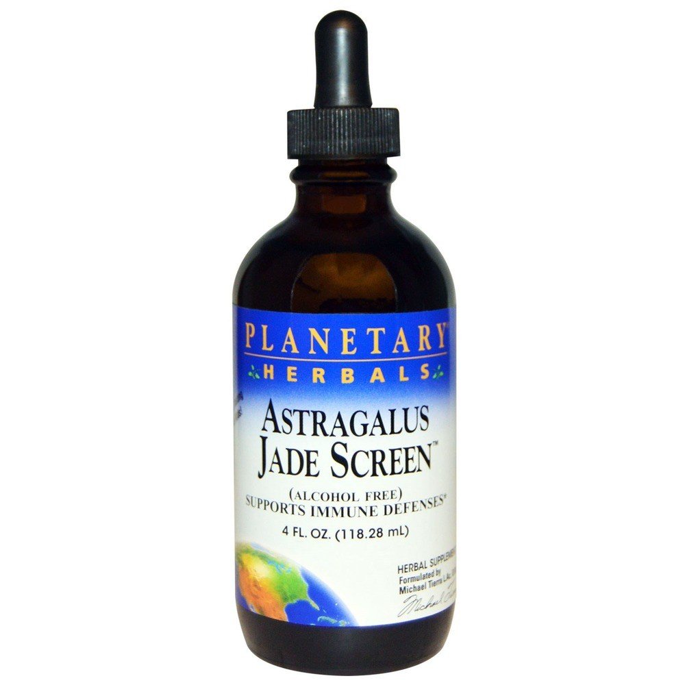 Planetary Herbals Astragalus Jade Screen (alcohol free) 4 oz Liquid