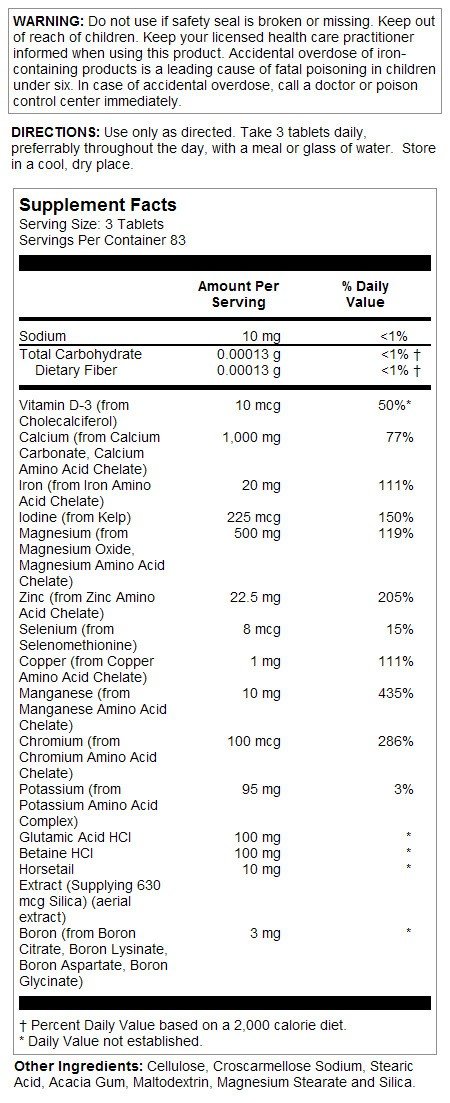 Kal KAL-Amino Max 250 Tablet