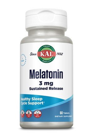 Kal Melatonin 3mg Sustained Release 60 Tablet