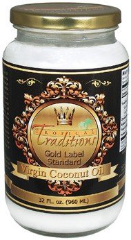 Tropical Traditions Virgin Coconut Oil 32 oz Liquid