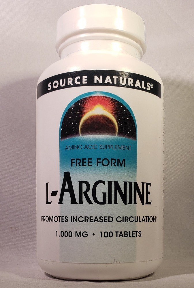 Source Naturals, Inc. L-Arginine 1000mg 100 Tablet