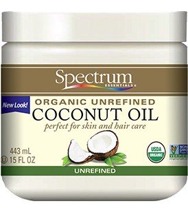 Spectrum Essentials Organic Coconut Oil Skin Care 15 oz Oil