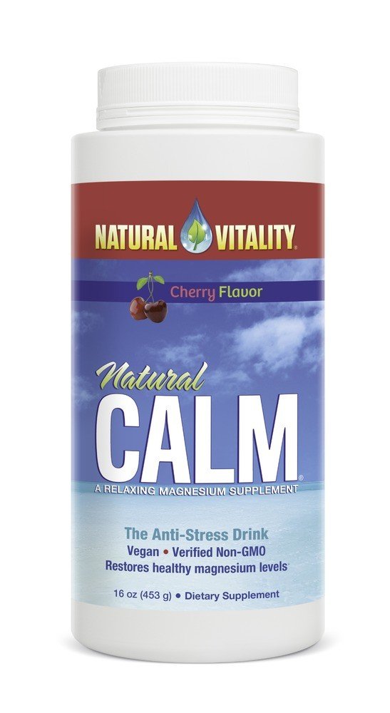 Natural Vitality Natural Calm Raspberry Lemon 16 oz Powder