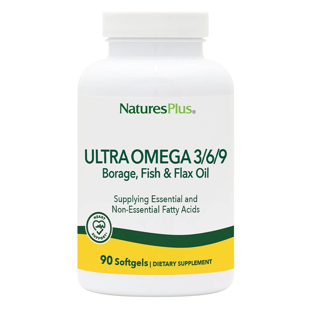 Nature's Plus Ultra Omega 3/6/9 1200 mg 90 Softgel