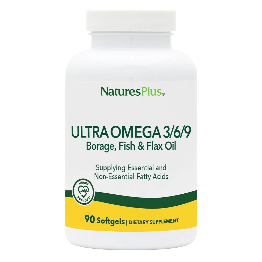 Nature&#39;s Plus Ultra Omega 3/6/9 1200 mg 90 Softgel