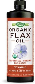 Nature&#39;s Way EfaGold Organic Flax Oil 24 oz Liquid