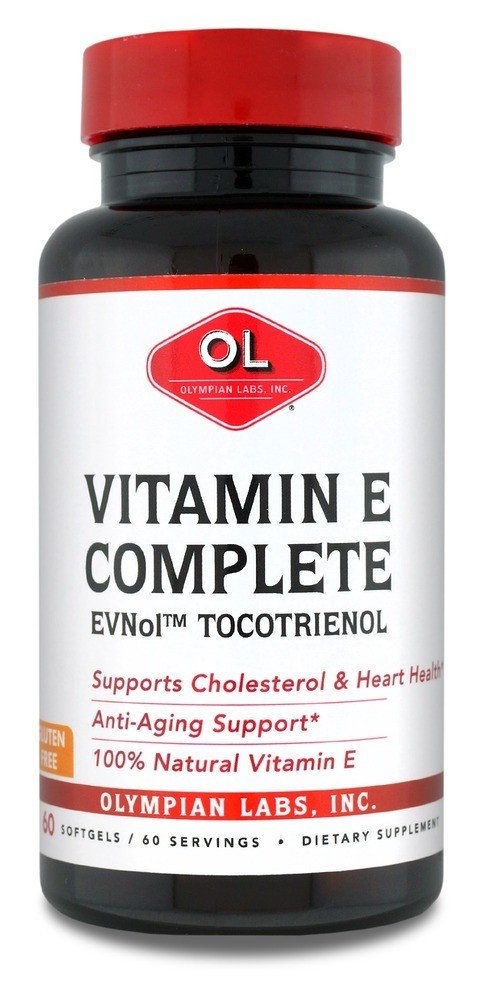 Olympian Labs Tocomin Tocotrienol Vitamin E Complete 60 Softgel
