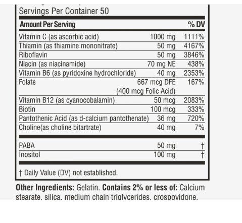 Twinlab, Inc Stress B-Complex 100 Capsule