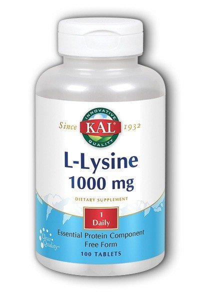 Kal L-Lysine 1000mg 100 Tablet