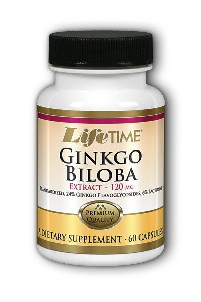 LifeTime Ginkgo Biloba 120 mg Twin Pack 60+60 Capsule