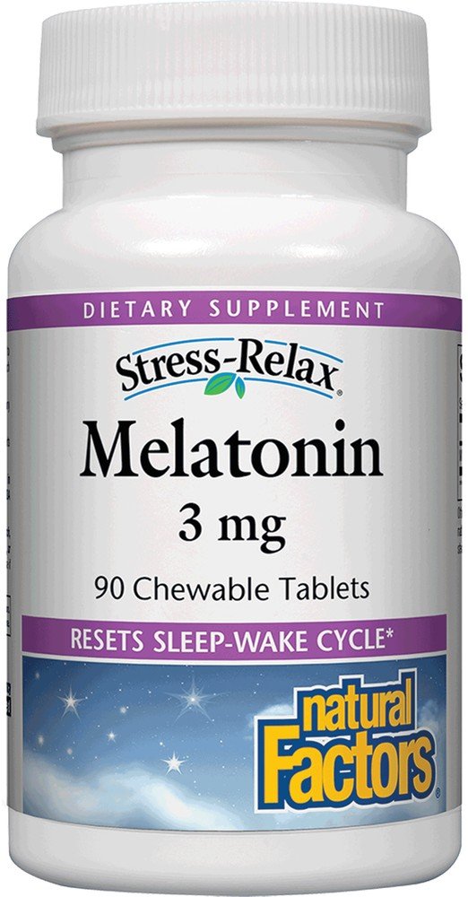 Natural Factors Melatonin 3mg Sublingual 90 Tablet