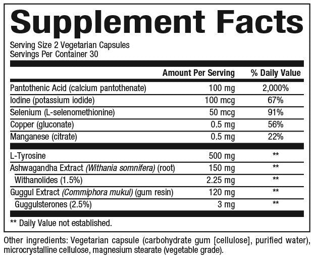 Natural Factors Thyroid Health Formula 60 Capsule