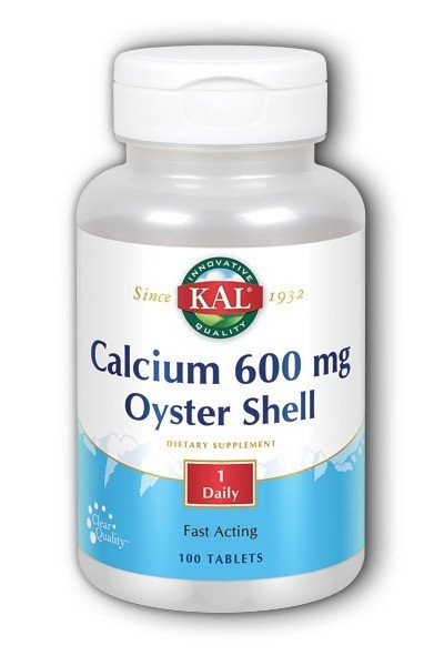 Kal Calcium 600 mg Oyster Shell 100 Tablet