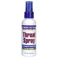 Nutribiotic Zinc Throat Spray 4 oz Spray