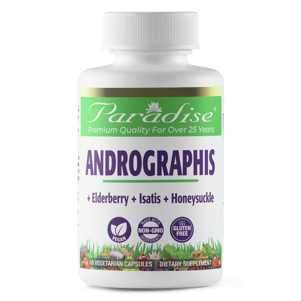 Paradise Herbs Andrographis 200mg 60 VegCap