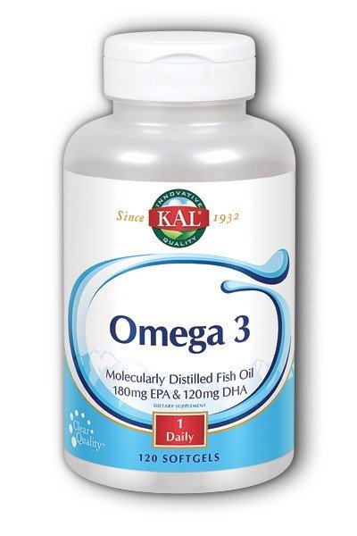 Kal Omega-3 Fish Oil 120 Softgel